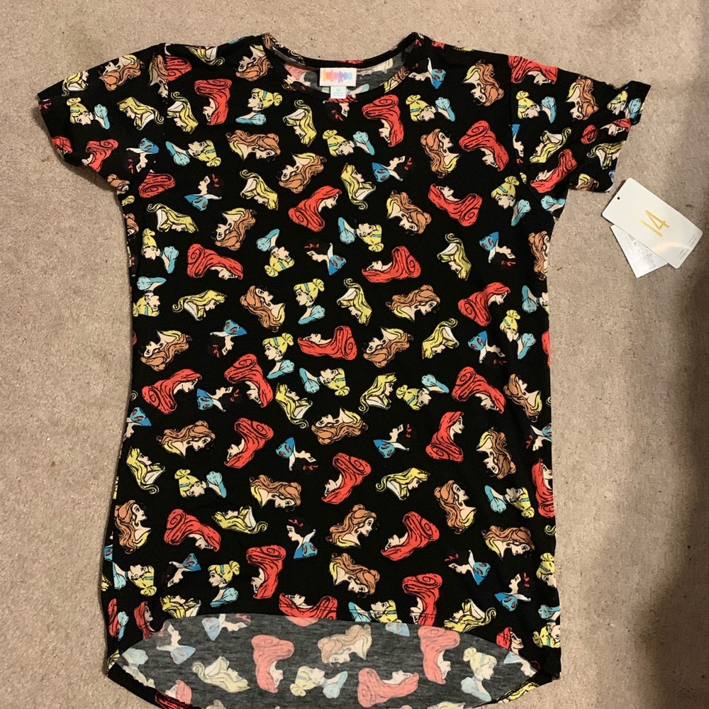 LuLaRoe Disney Princess shirt